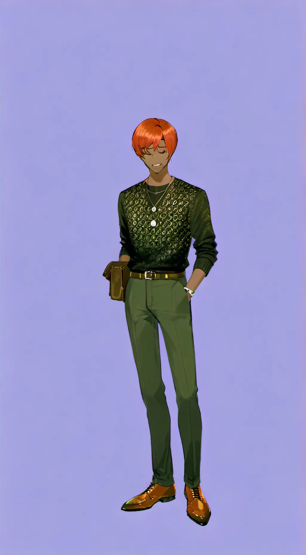 ai character: avocado playz background