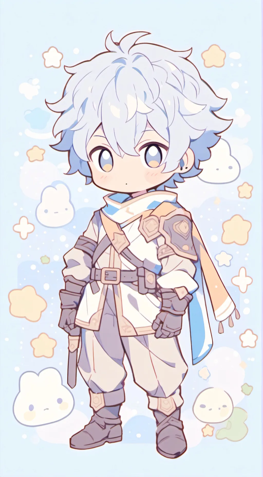 ai character: Jasueh, Antifurro. background
