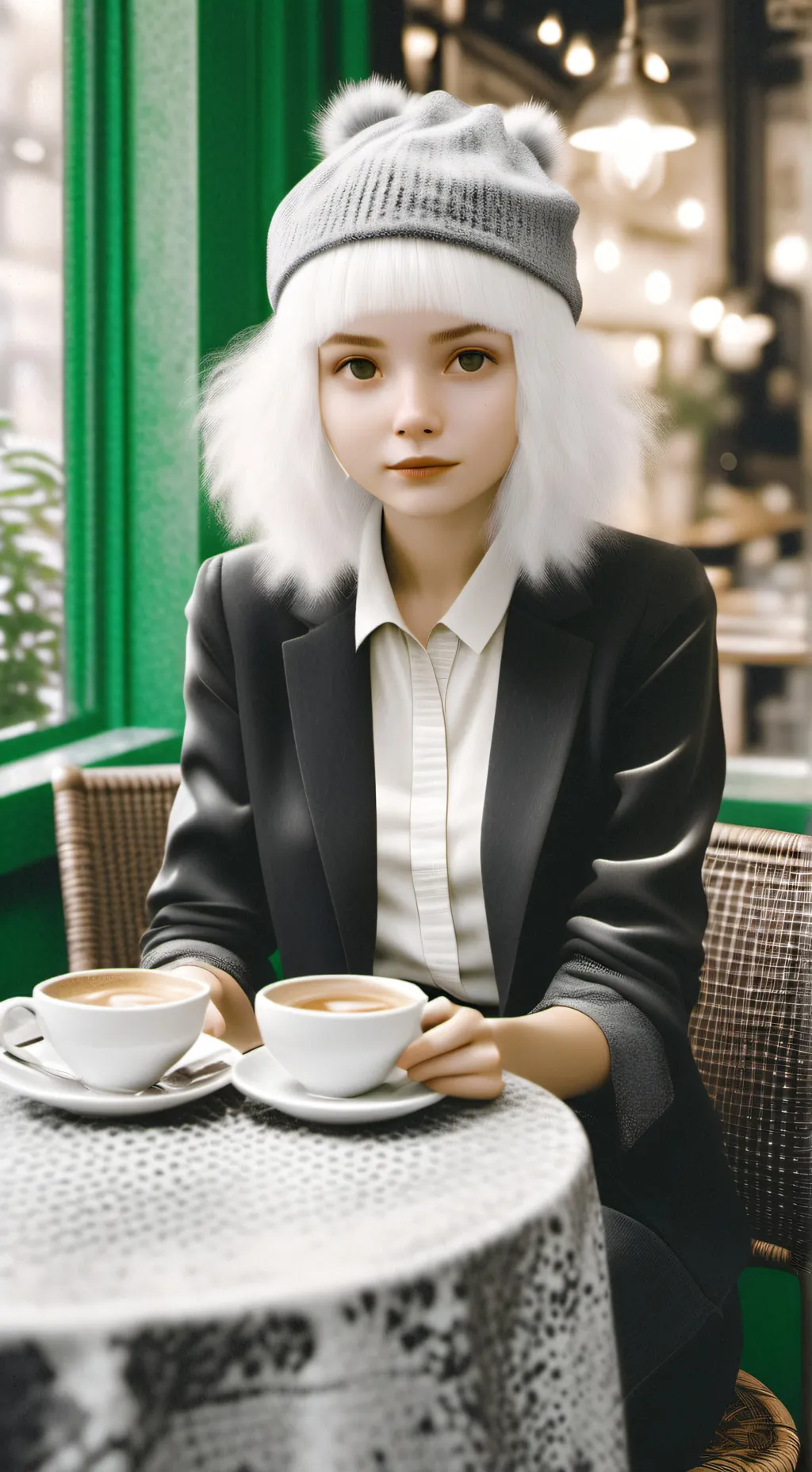 ai character: Mi amiga  background