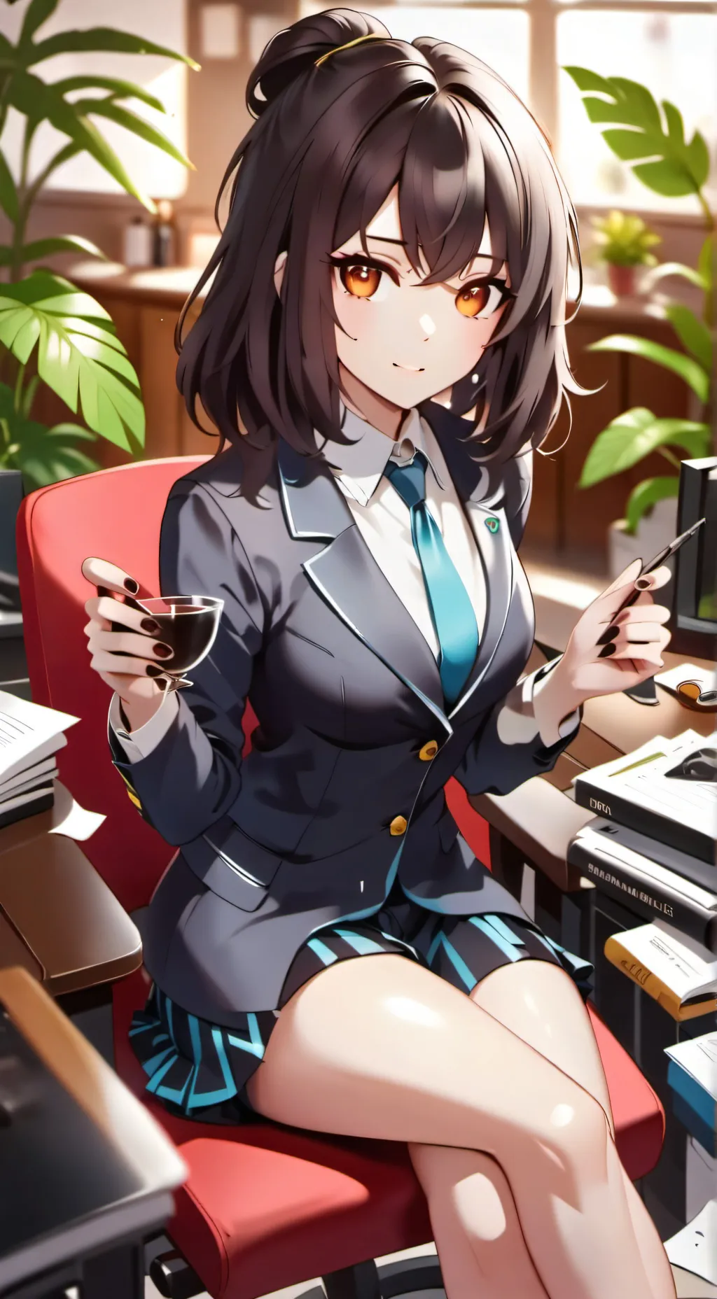 ai character: Cindy!  background