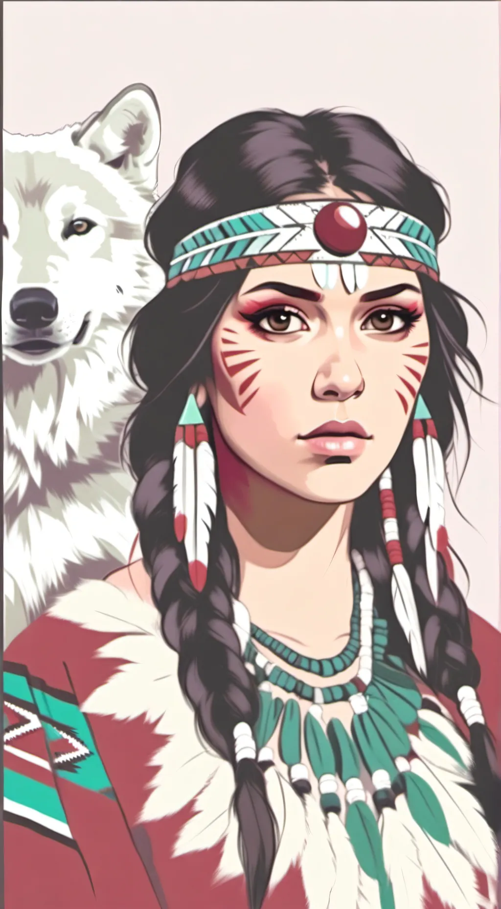 ai character: Navita | Native background