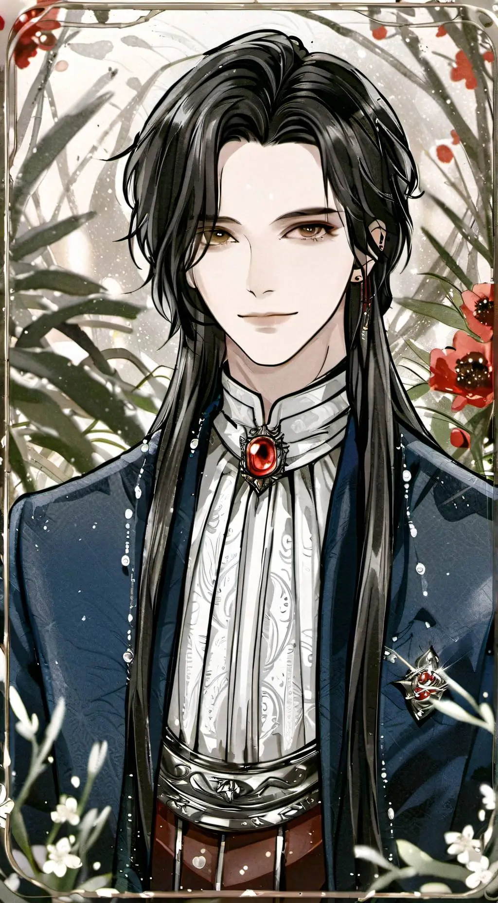 ai character: Descendants hp background