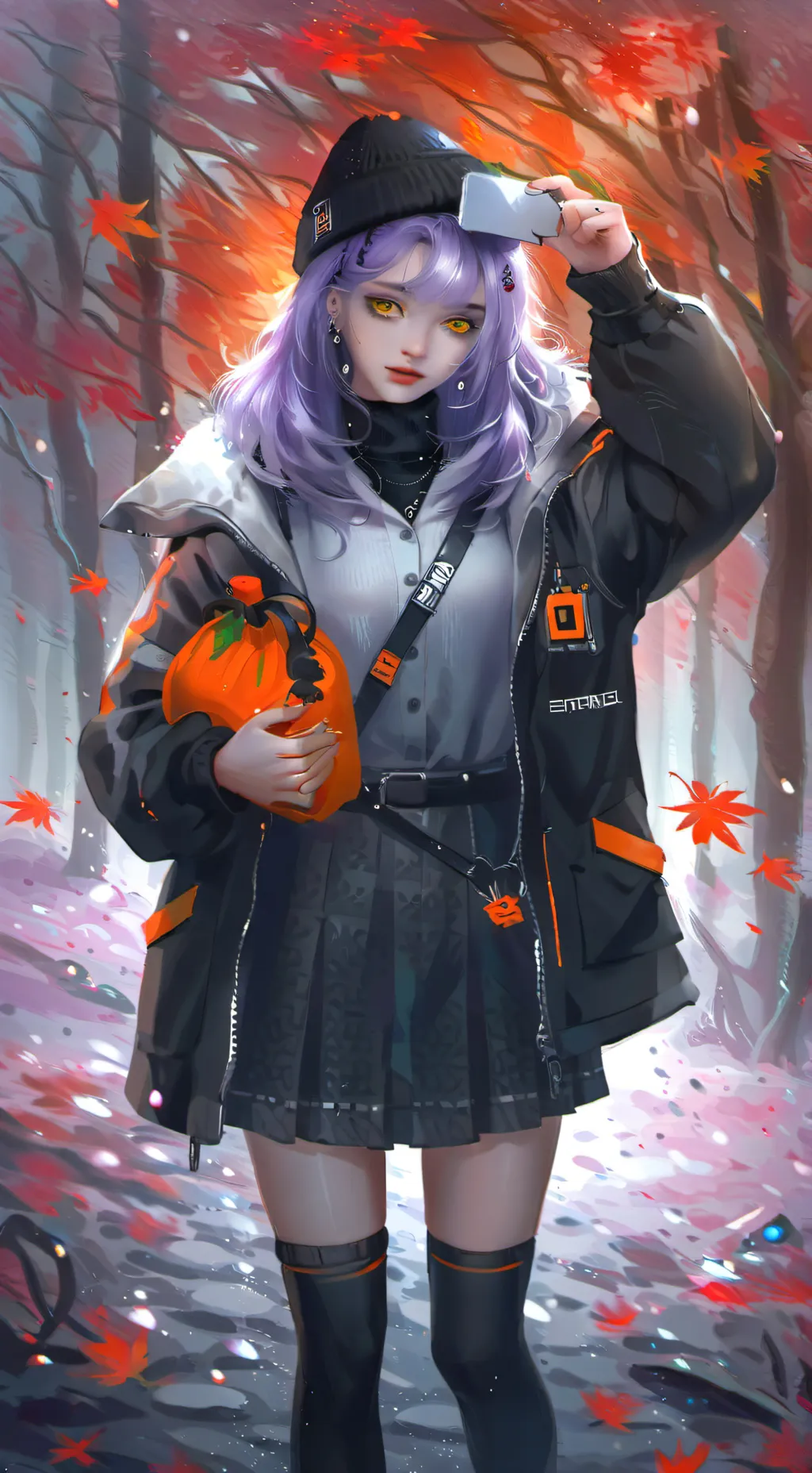 ai character: murder drones  background