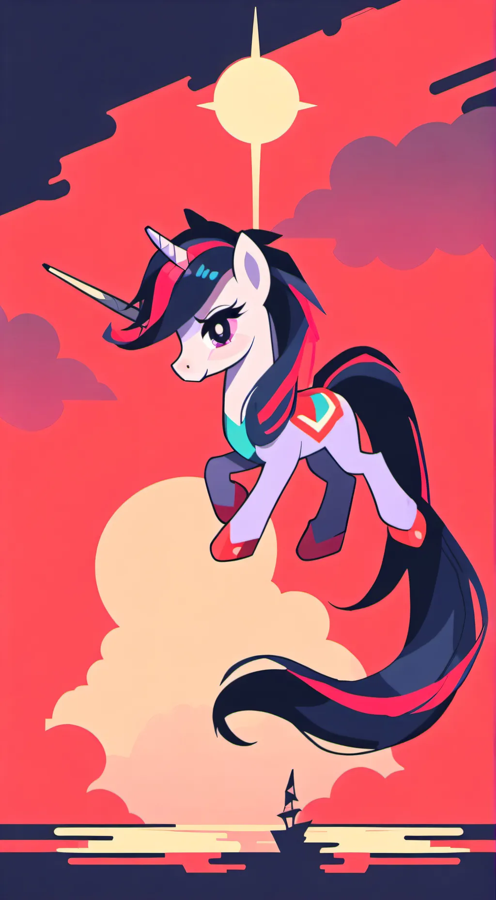 ai character: twilight sparklez background