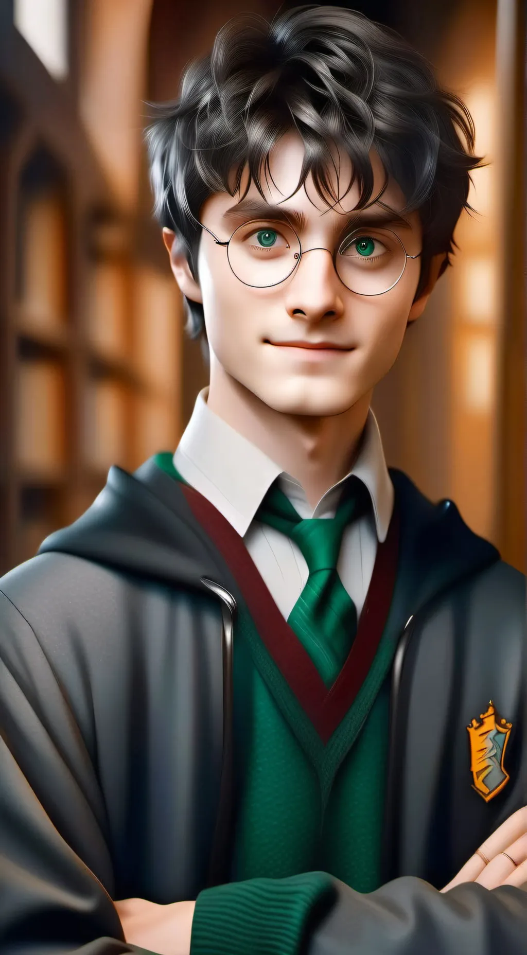ai character: Harry Potter background