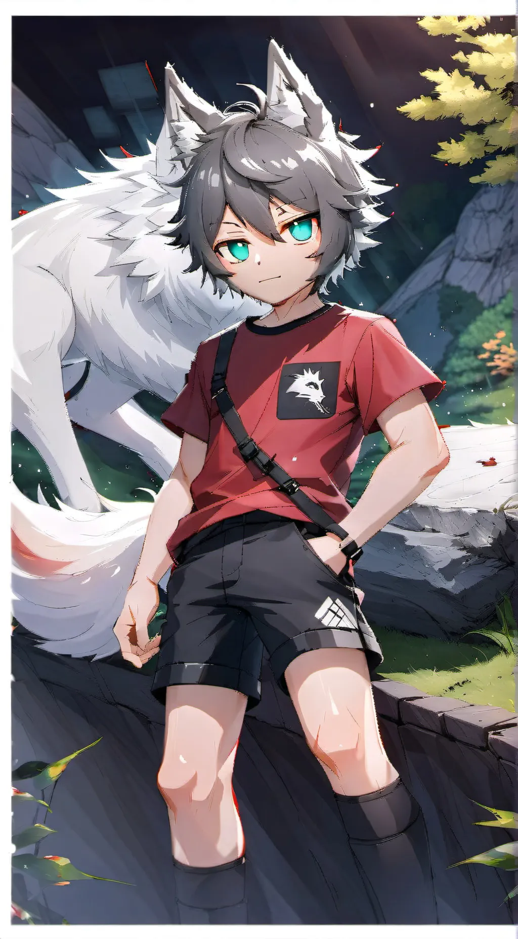 ai character: Siny background
