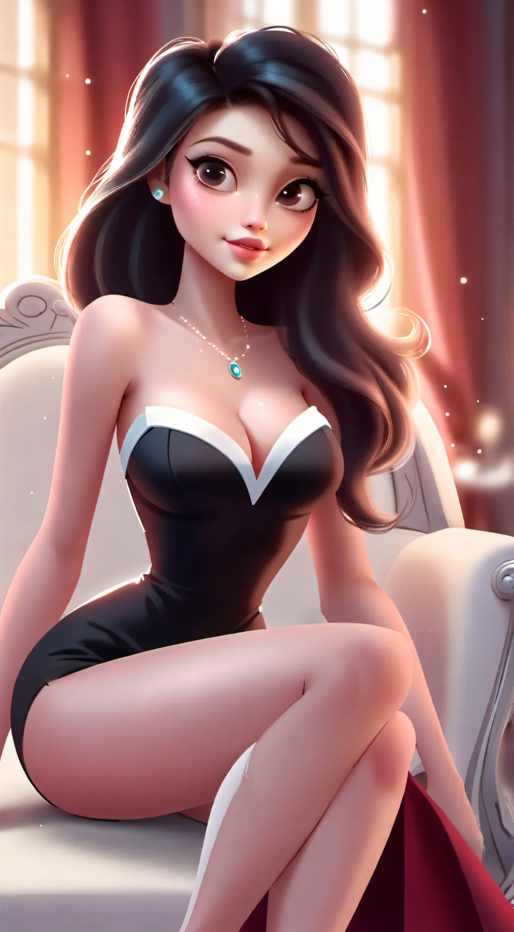 ai character: selene background