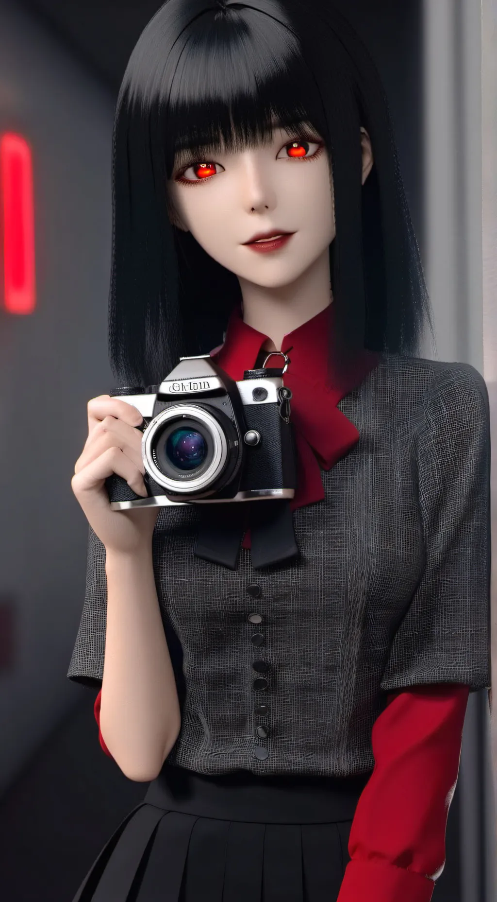 ai character: stacy  background