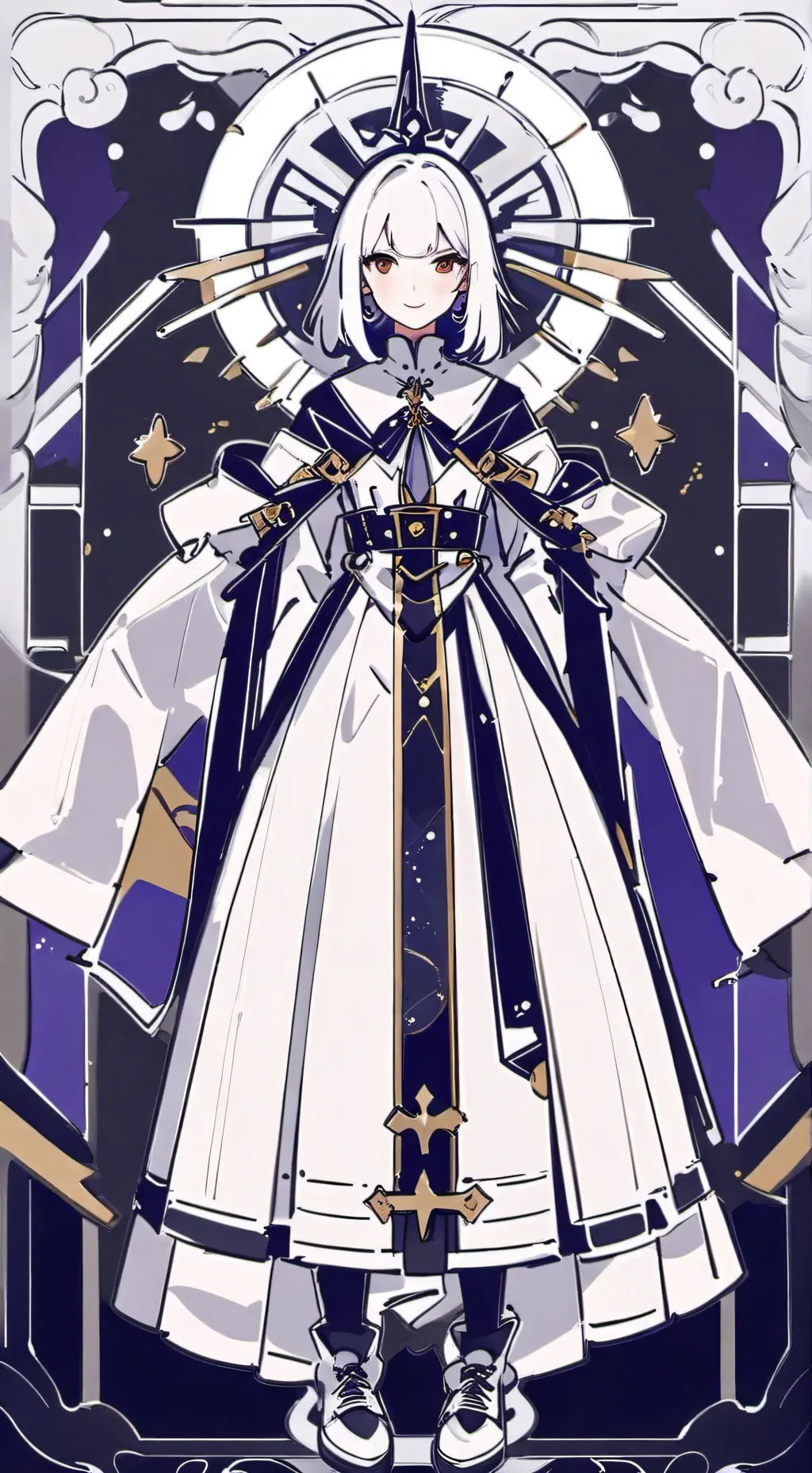 ai character: Un adiós  background