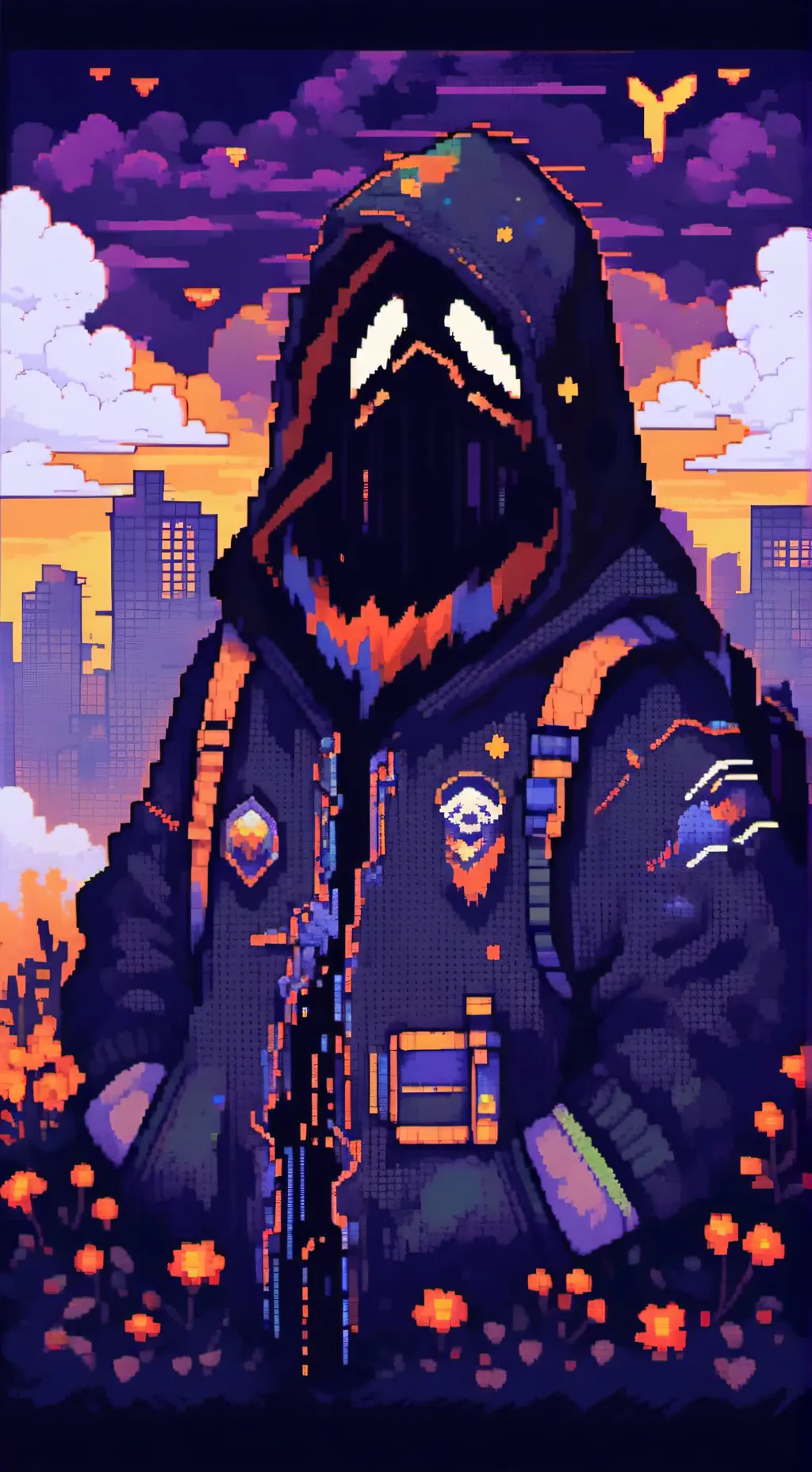 ai character: ~GH0$TF@C3S$~ background