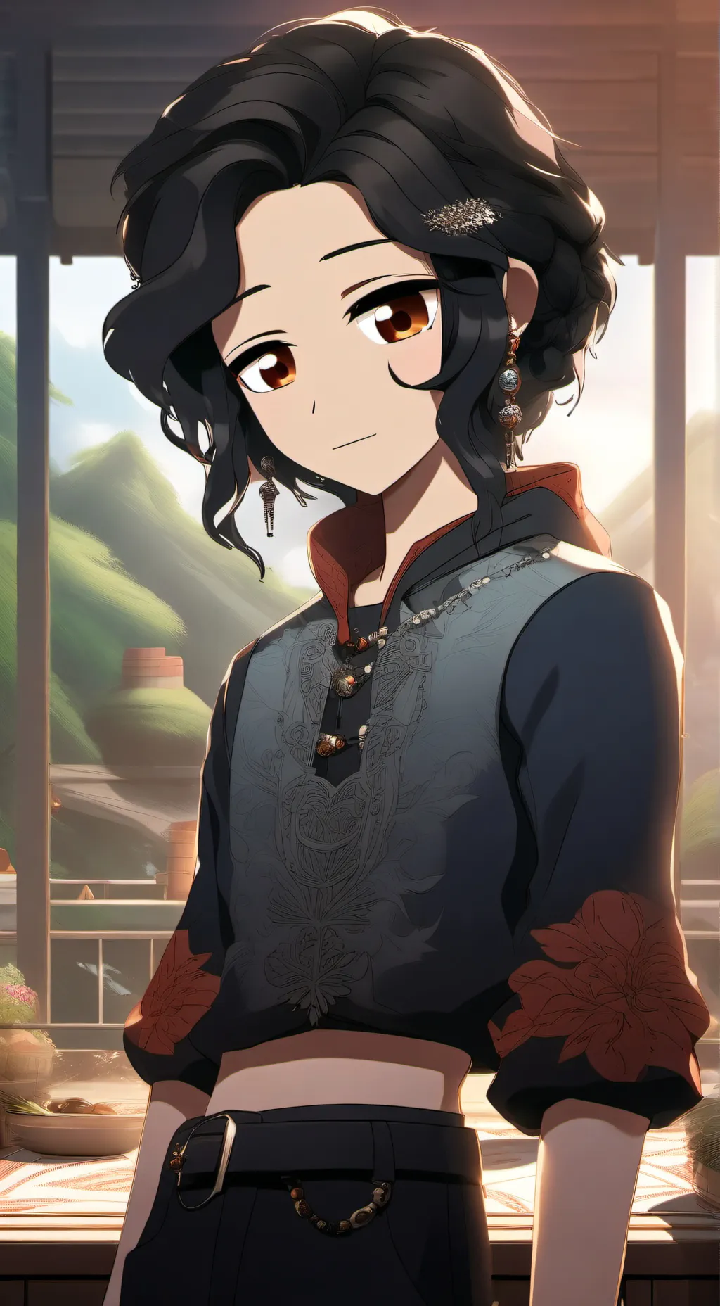ai character: Dw background