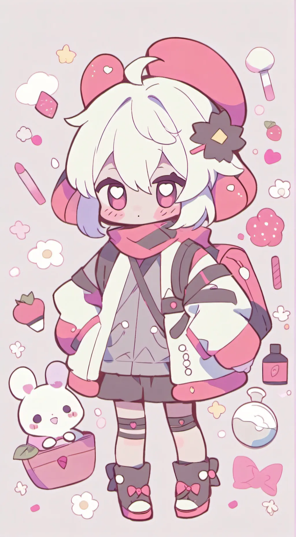 ai character: Zip but freaky?😔 background