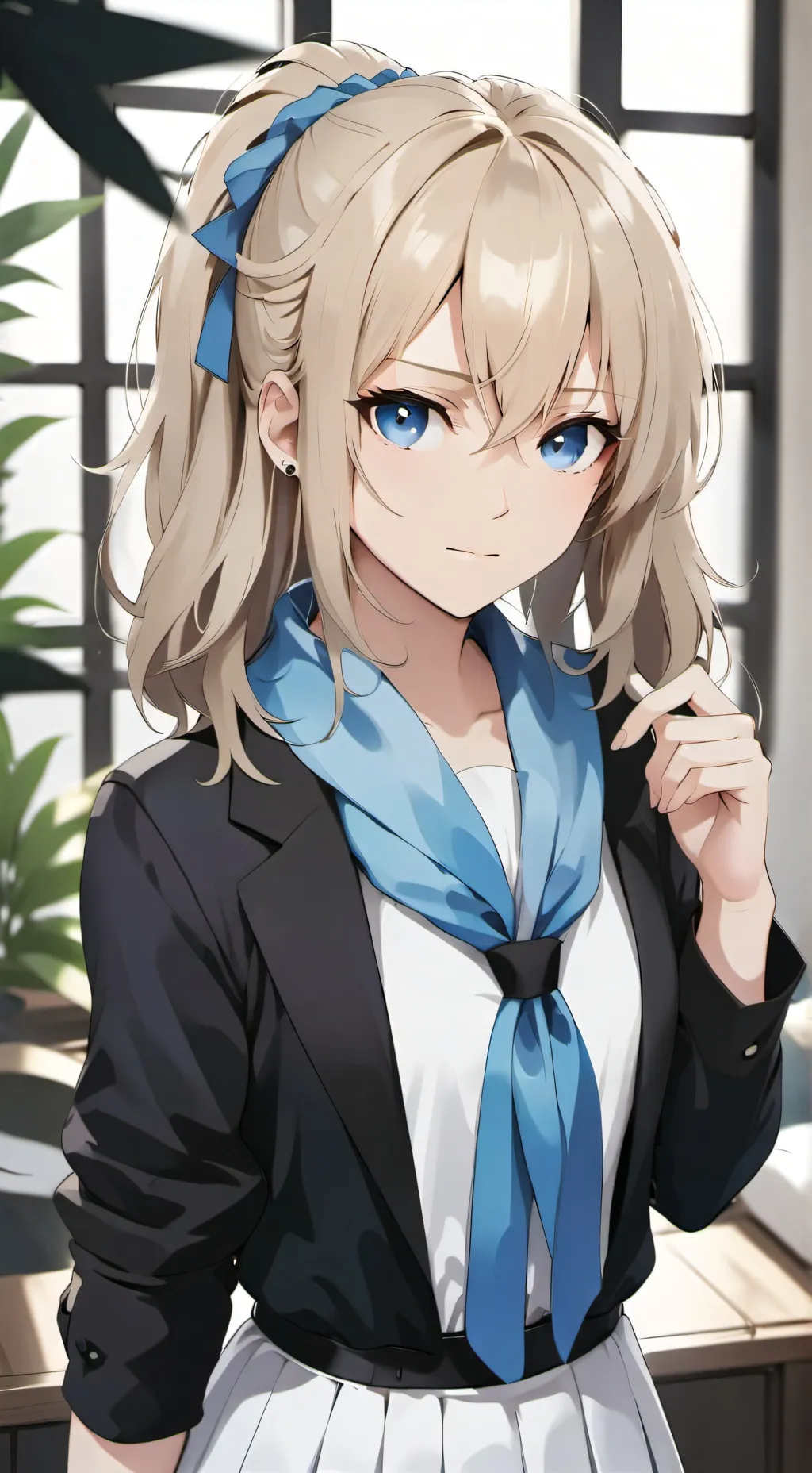 ai character: Fuyuko background