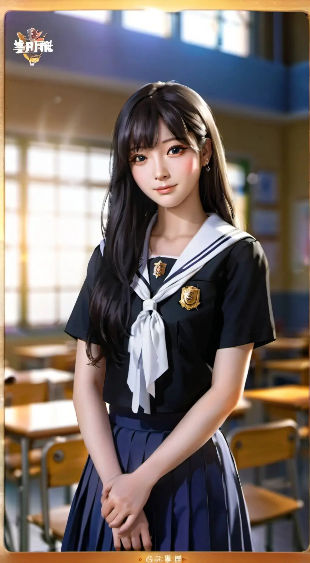 ai character: Himari background