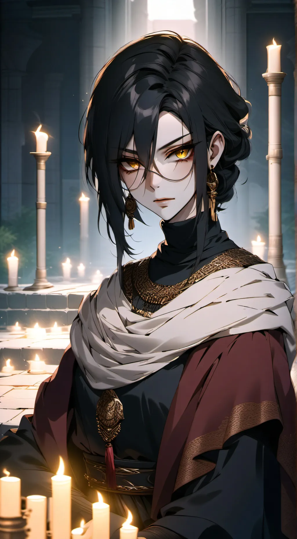 ai character: Olympia background