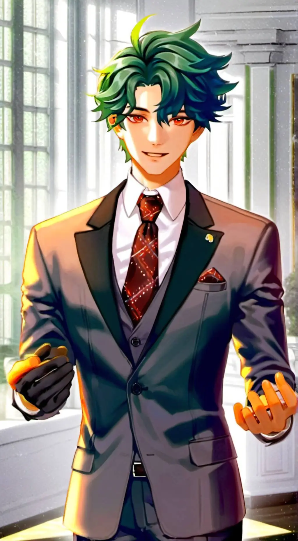 ai character: ~°Villian deku°~ background