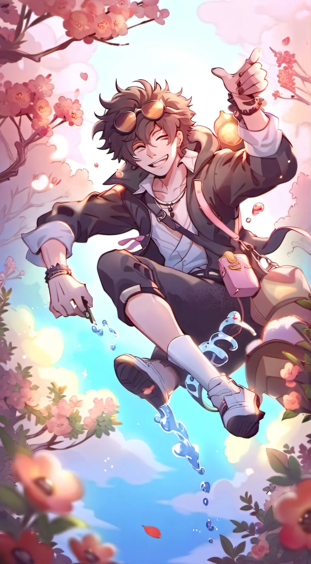 ai character: Creepypasta background