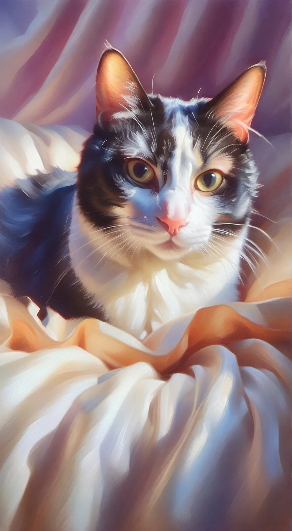 ai character: Oreo 🍪 ❤️  background
