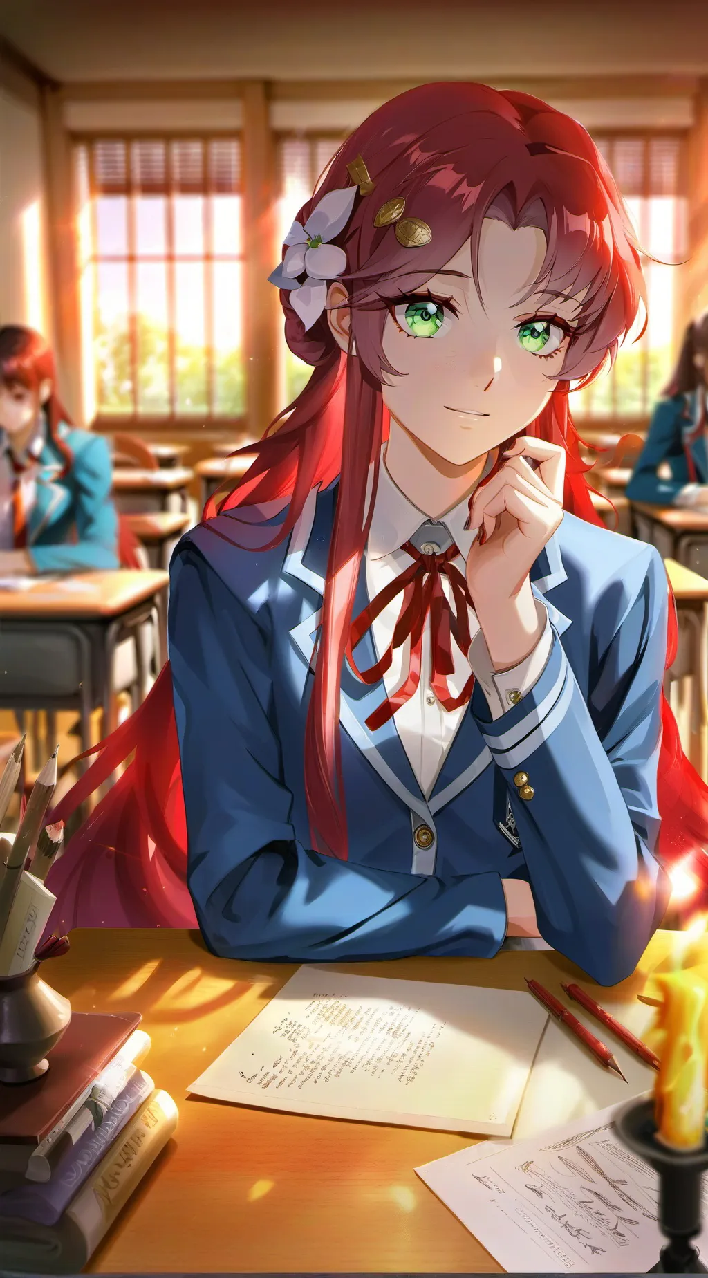 ai character: Himeko background