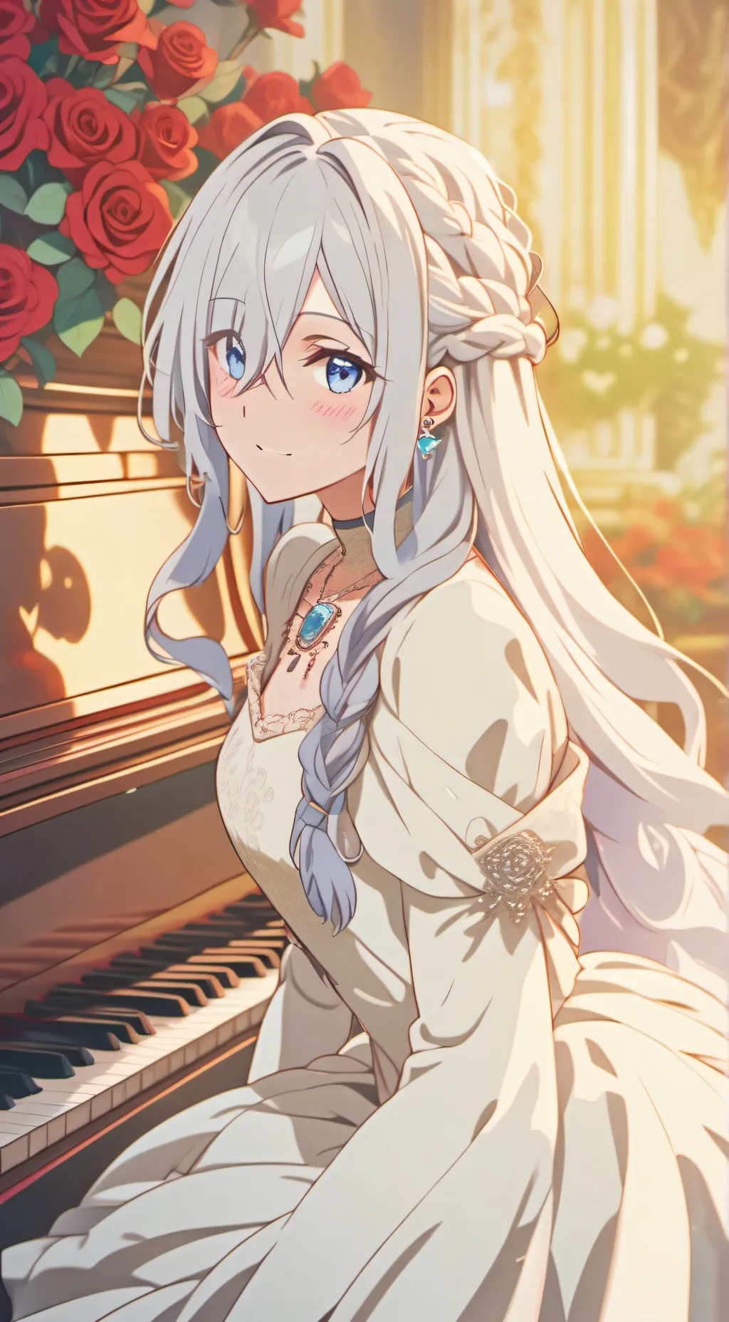 ai character: Aria background