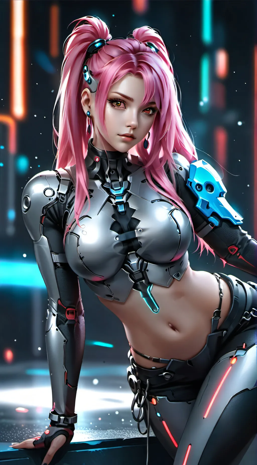 ai character: Cyna  background