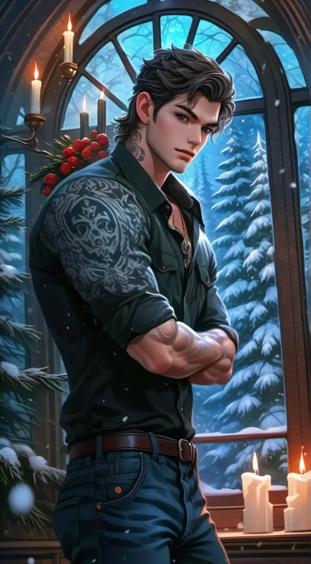 ai character: Aiden background