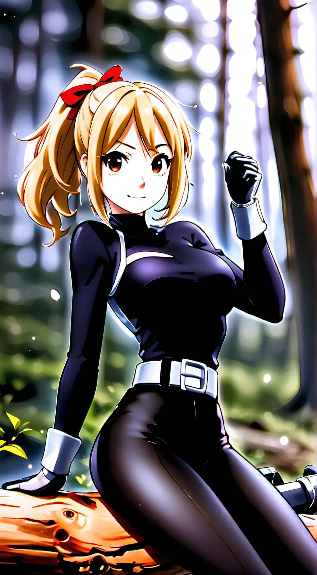 ai character: Lucy Thompson background