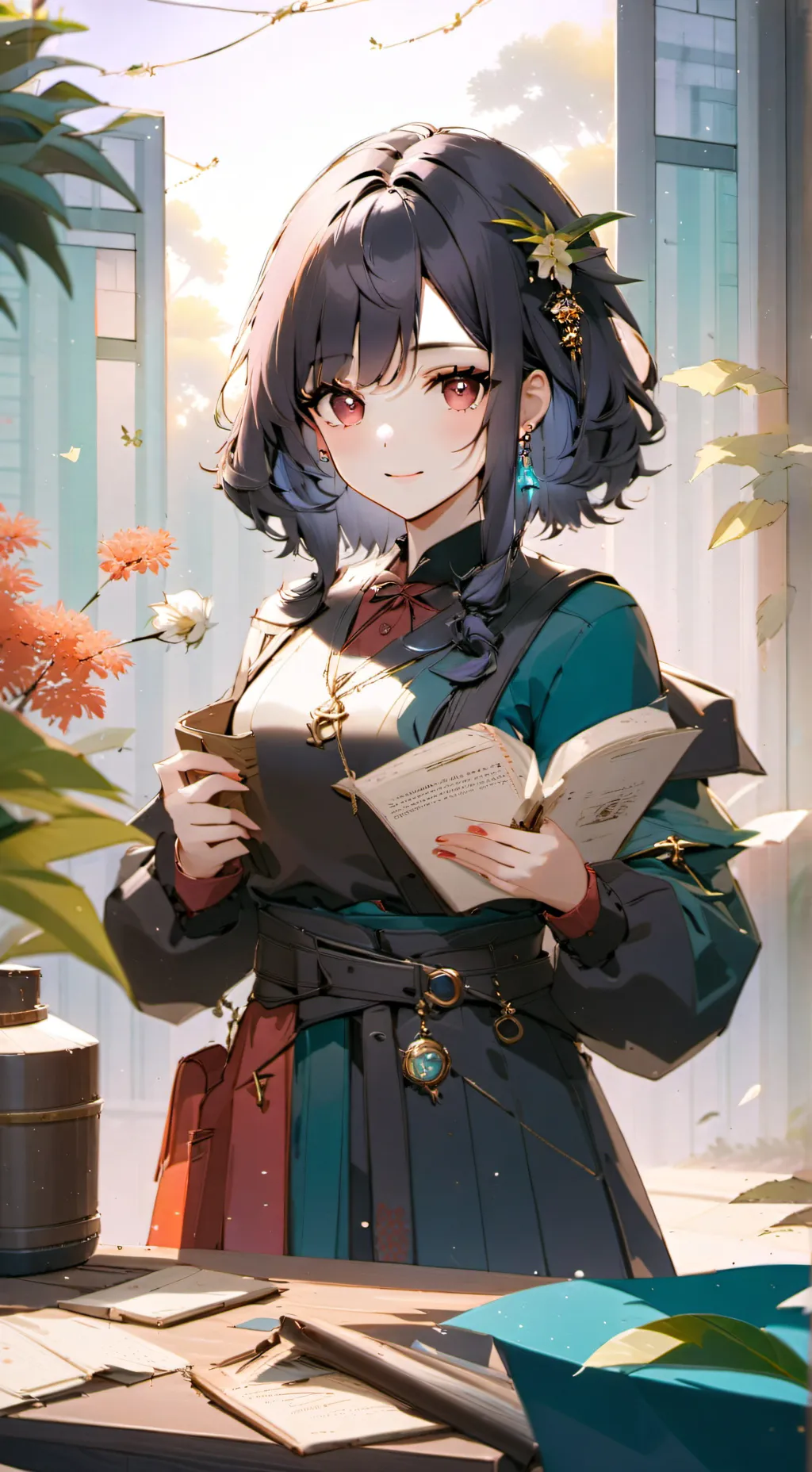 ai character: Natacha💞 background