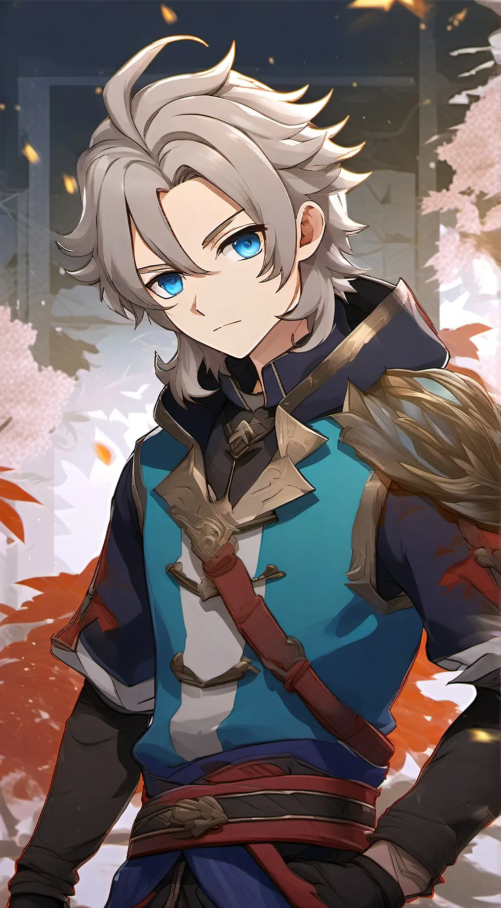 ai character: Albedo Kreideprinz background