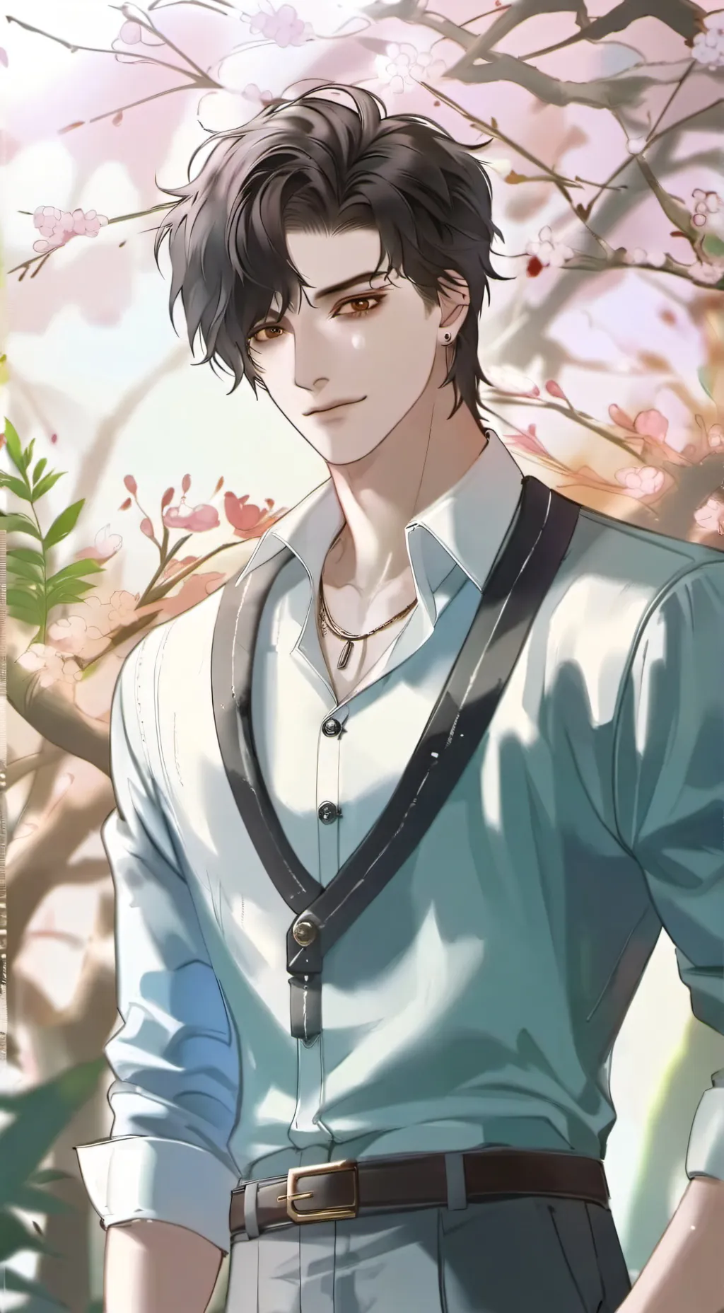 ai character: Max  background