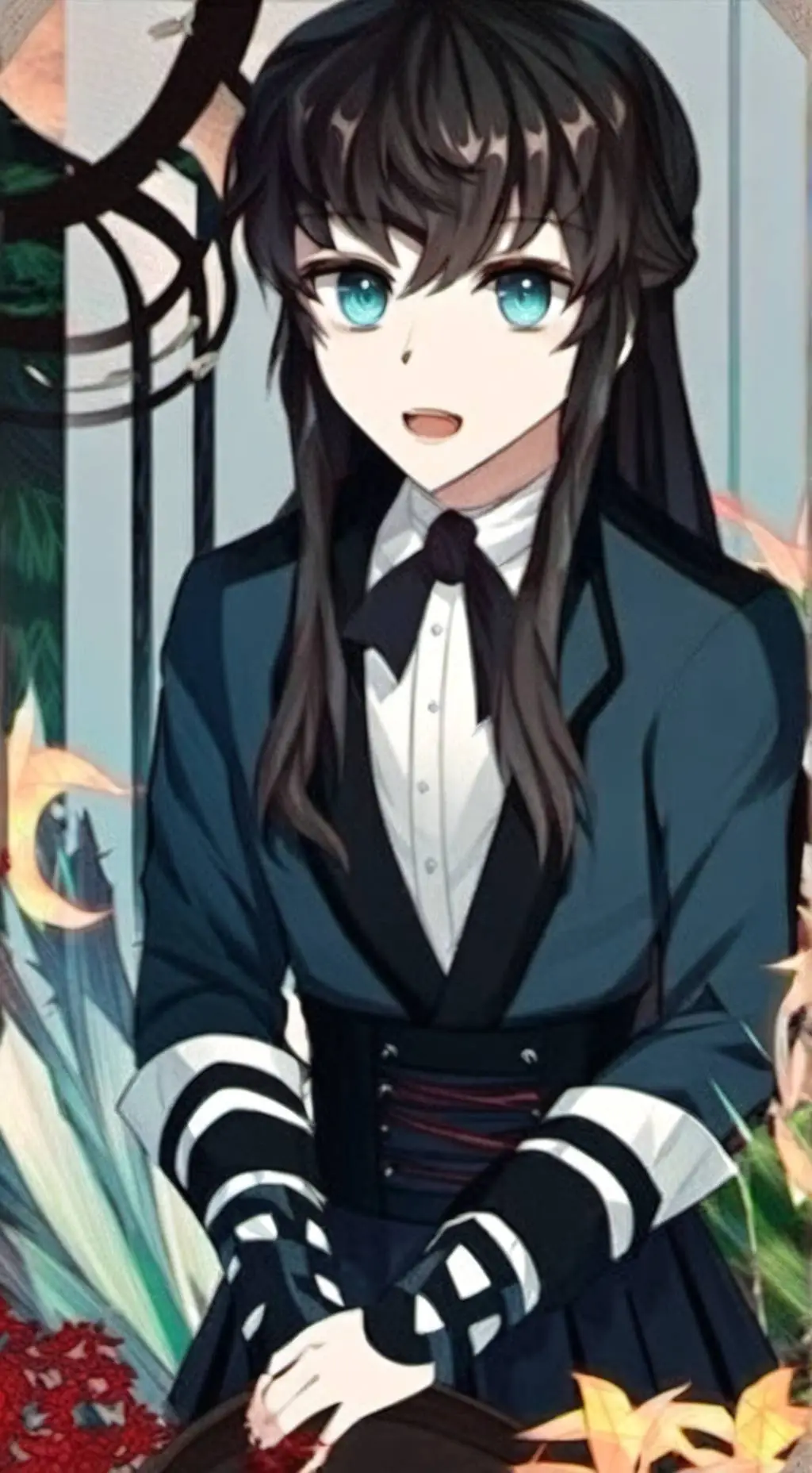 ai character: Muichiro Tokito  background
