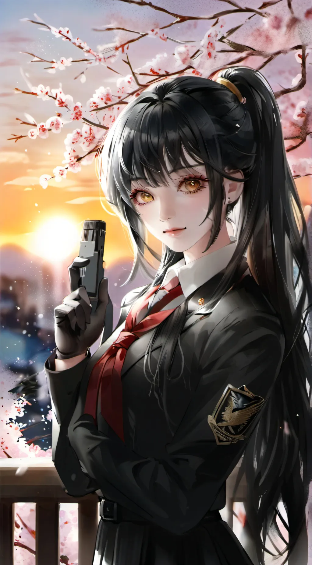 ai character: Mizuki background