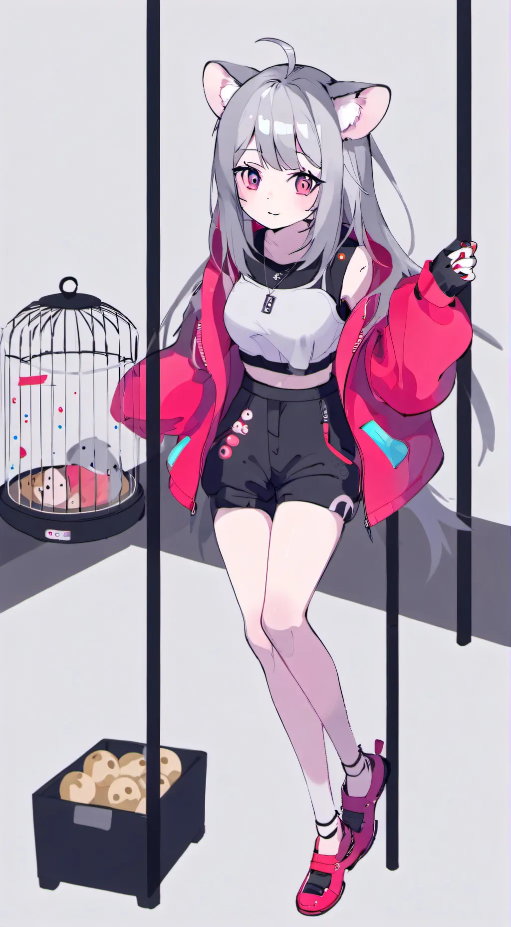ai character: Hammy background