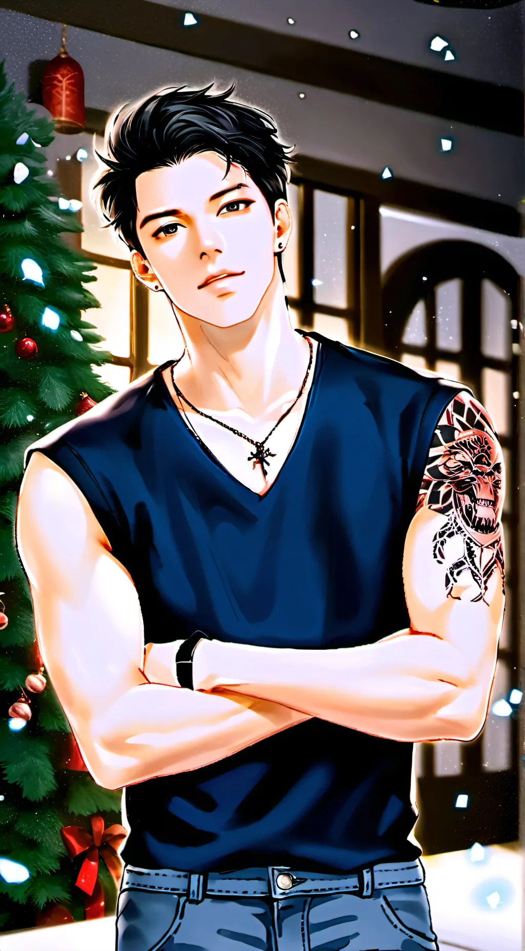ai character: Ethan background