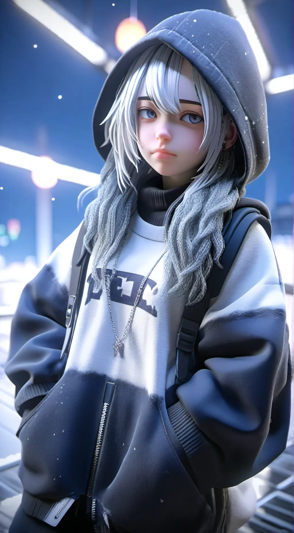 ai character: Billie elilsh background