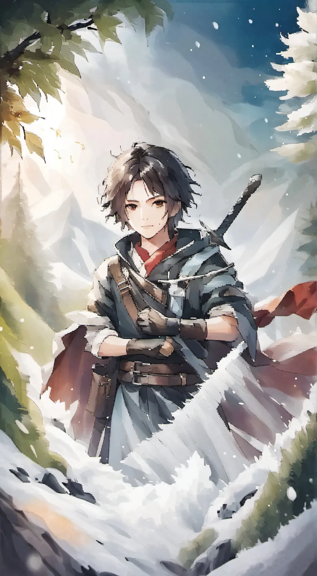 ai character: marck background