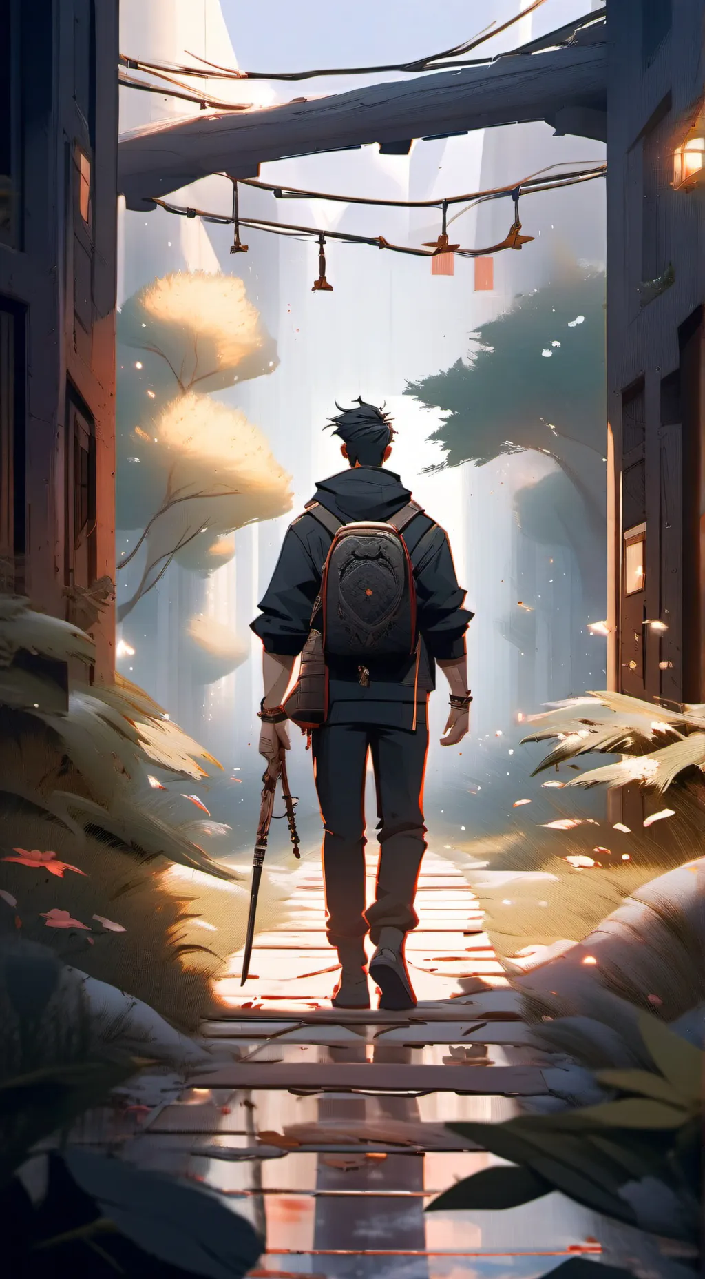 ai character: Rayan  background