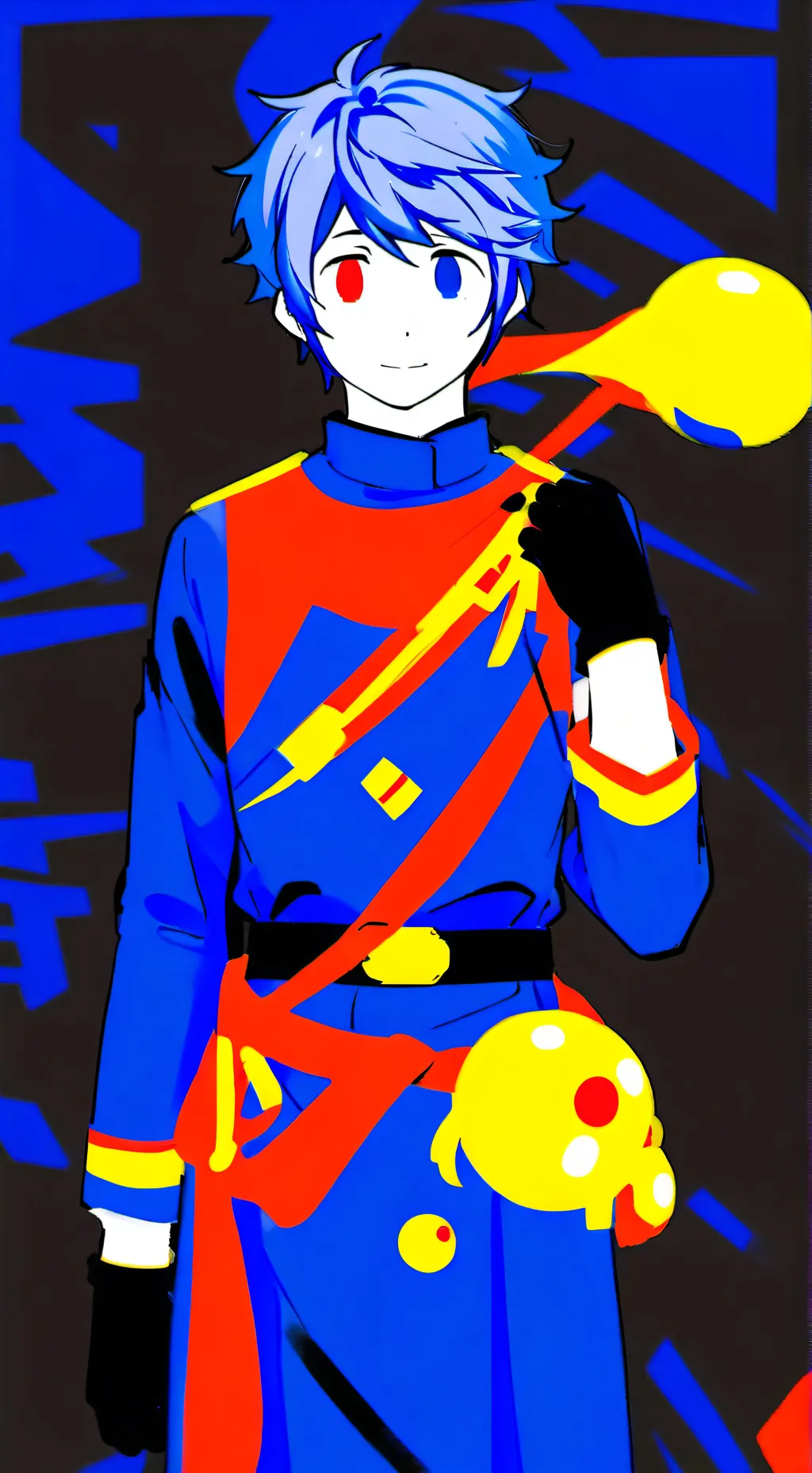 ai character: make robot background