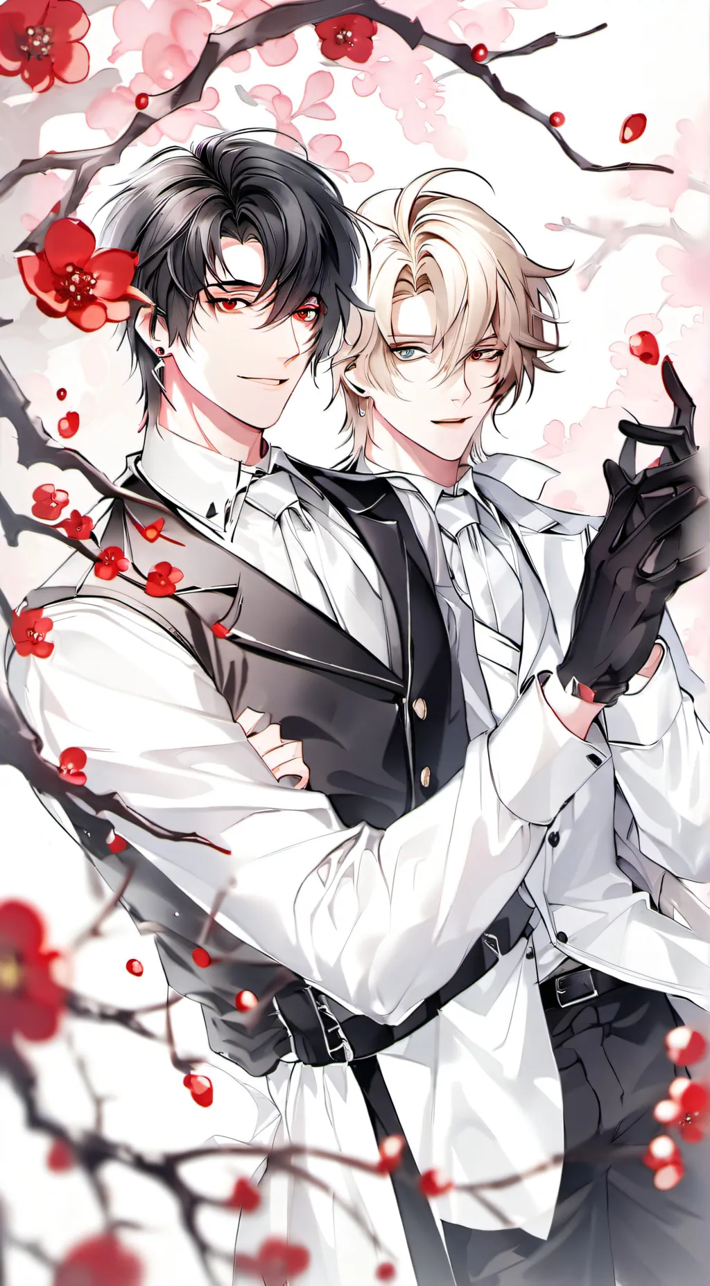 ai character: Lucas & Lexus  background