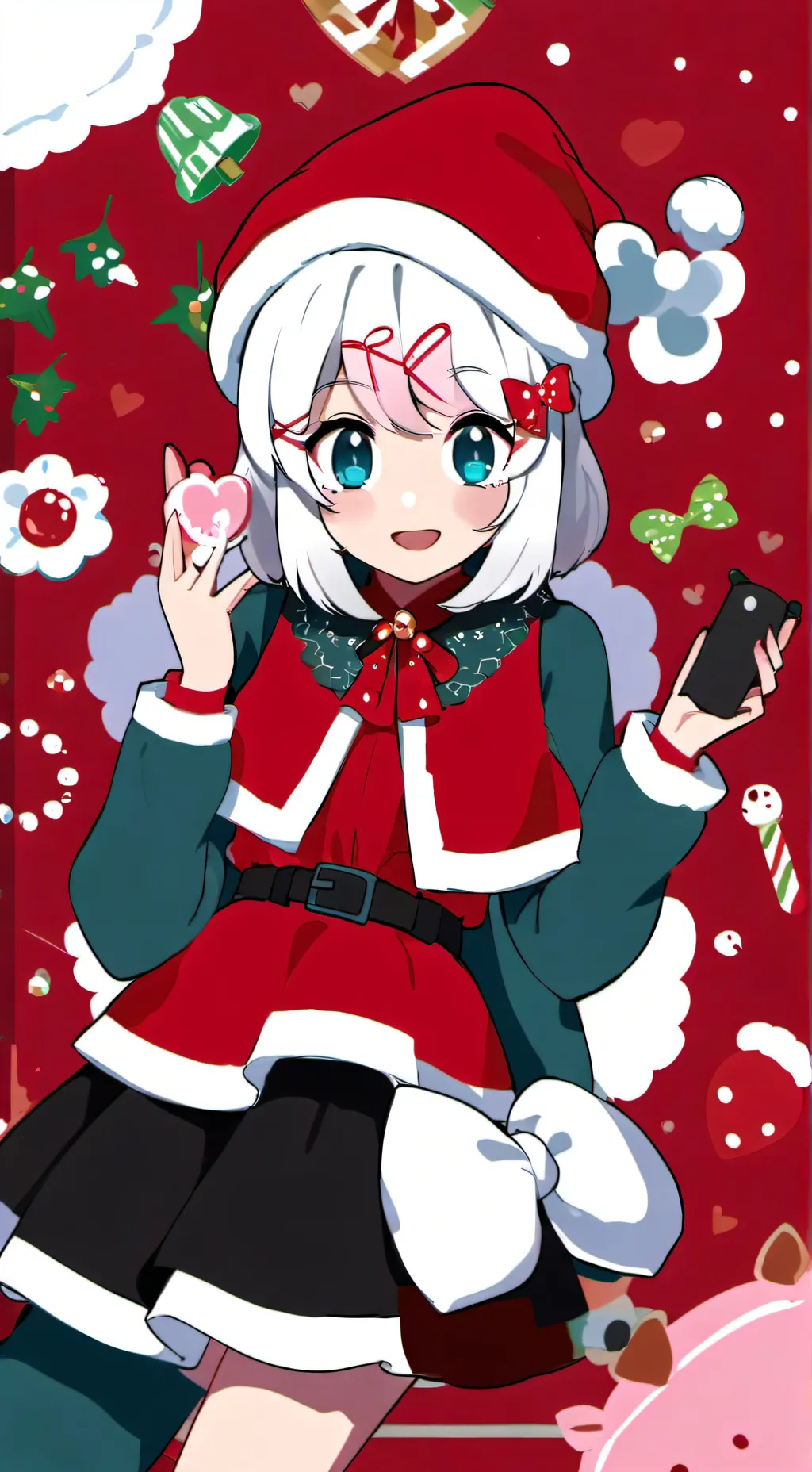 ai character: ginger background