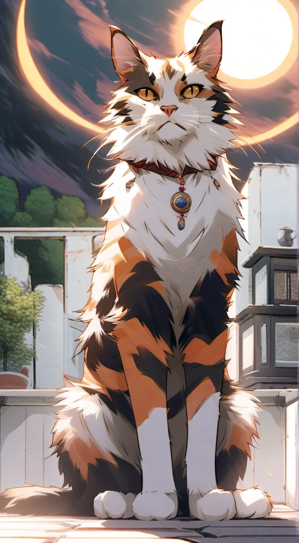 ai character: ●○Sol○● background