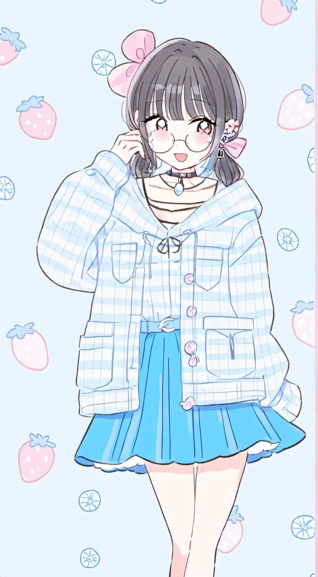 ai character: lily background