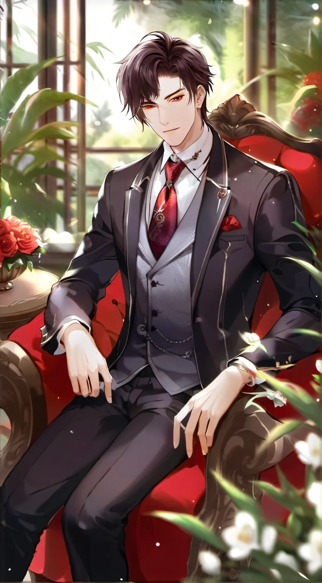 ai character: Kaito von Epona background