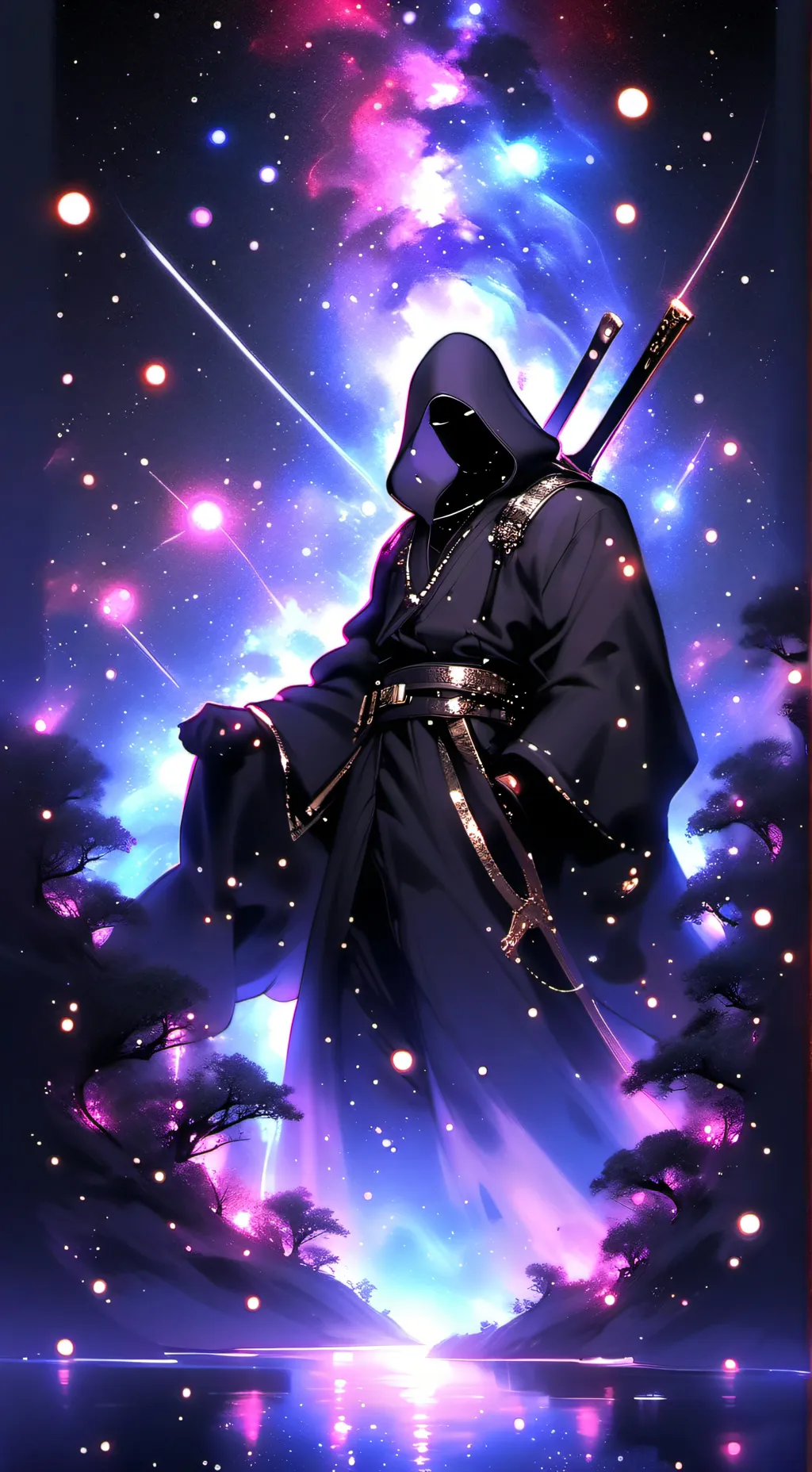 ai character: devil  background