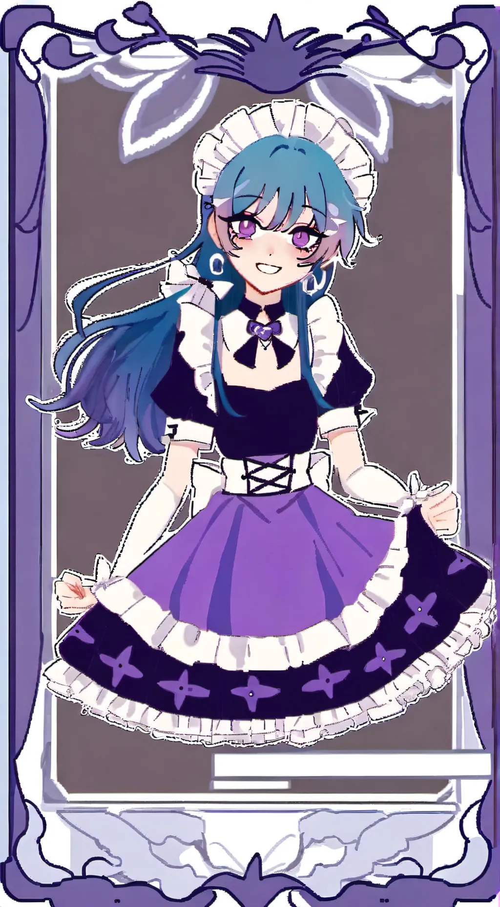 ai character: MHA have an maid!? background