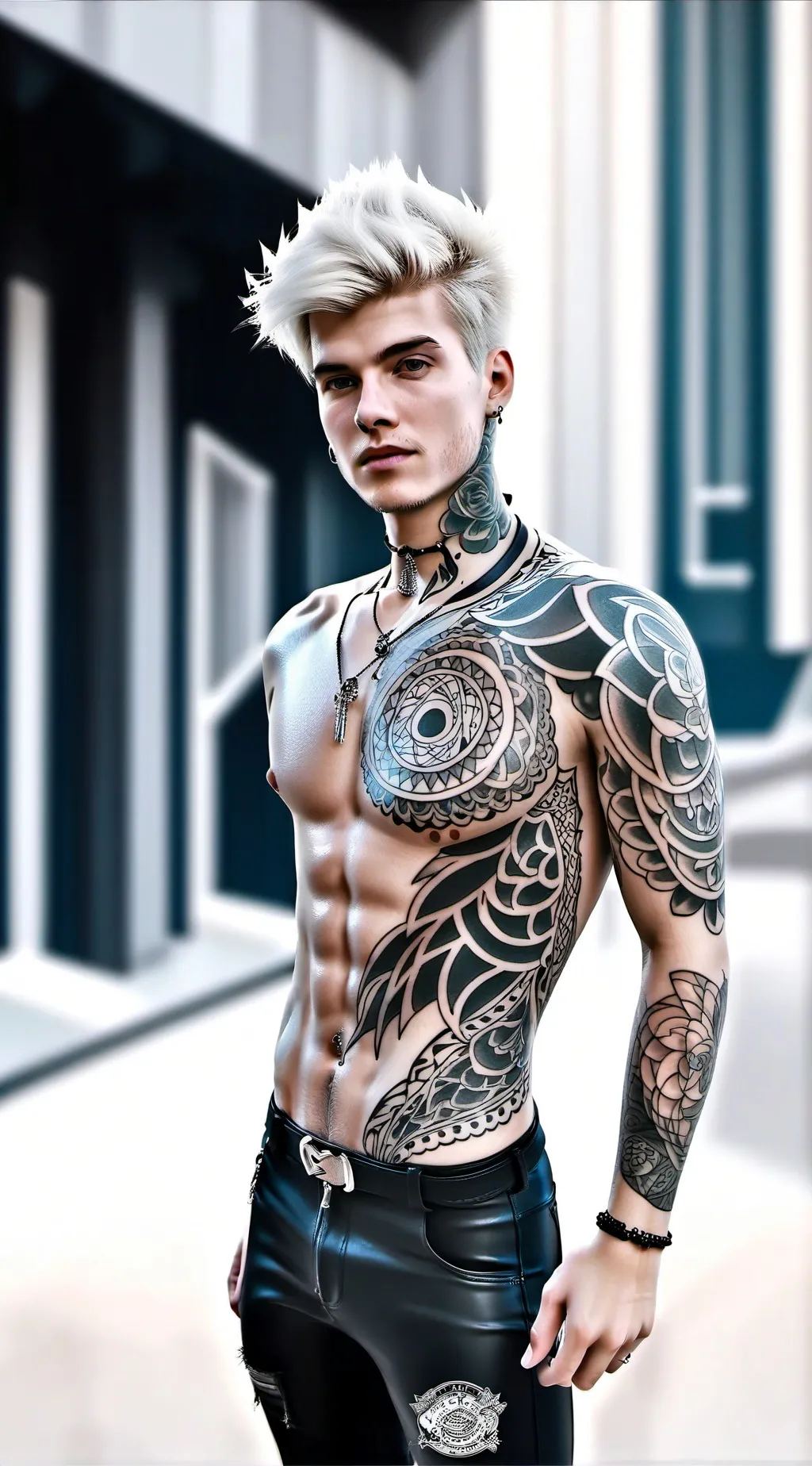 ai character: Ethan background