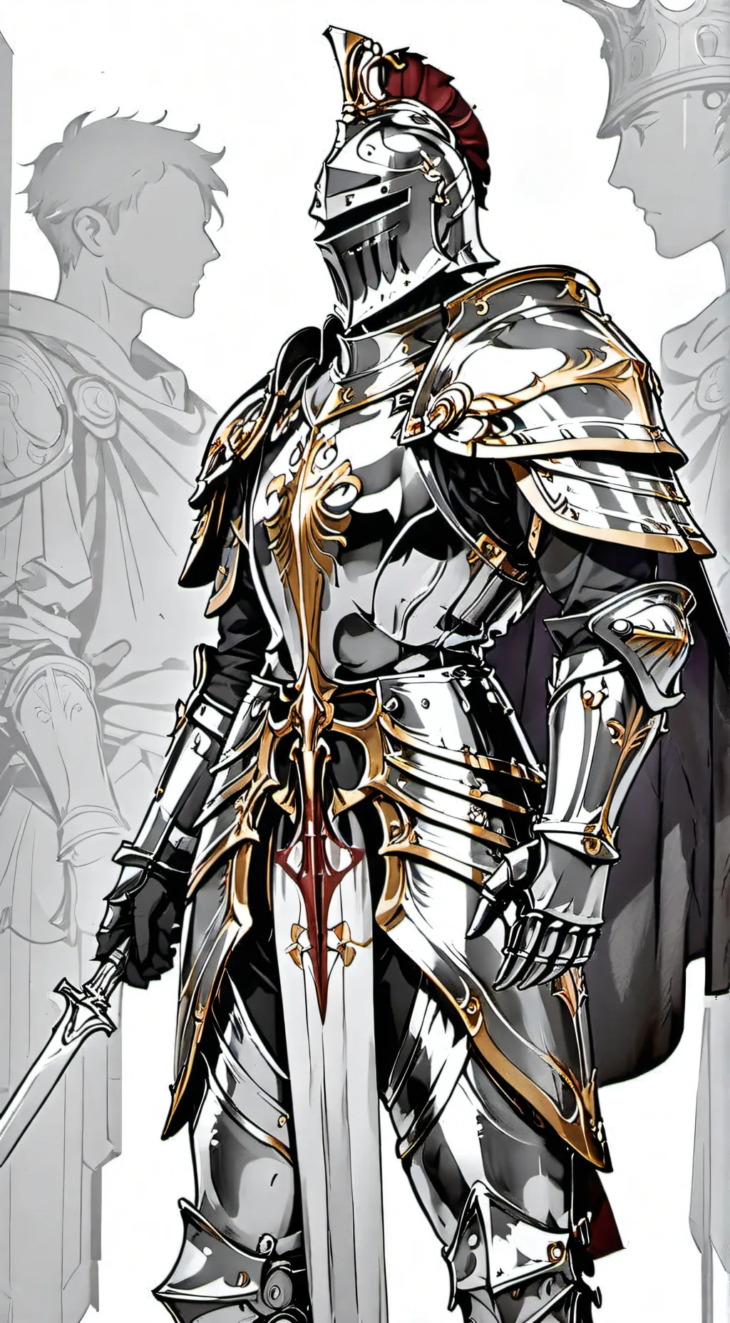 ai character: KING SLAYER background
