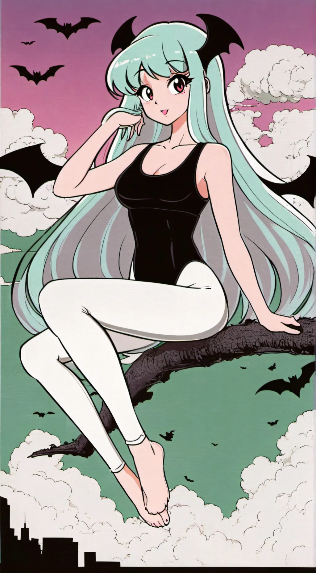 ai character: Melone background
