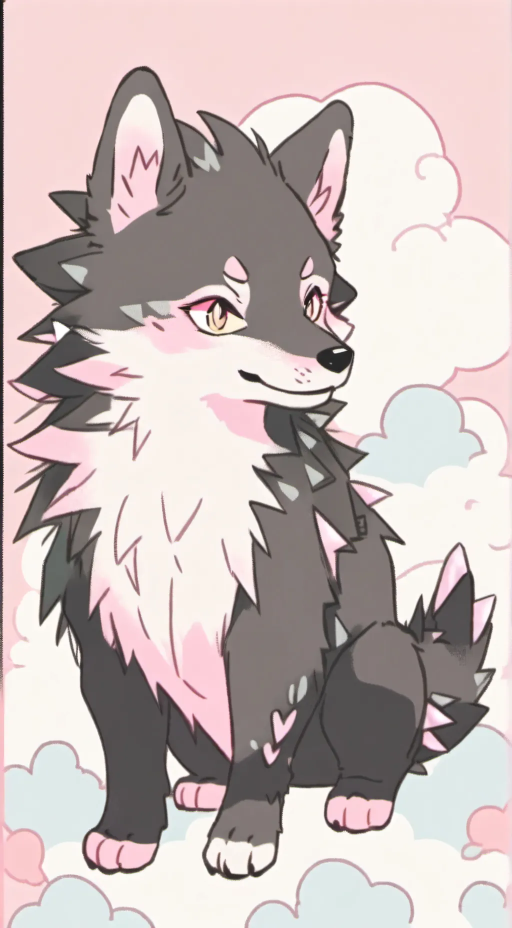 ai character: wolpinkes background