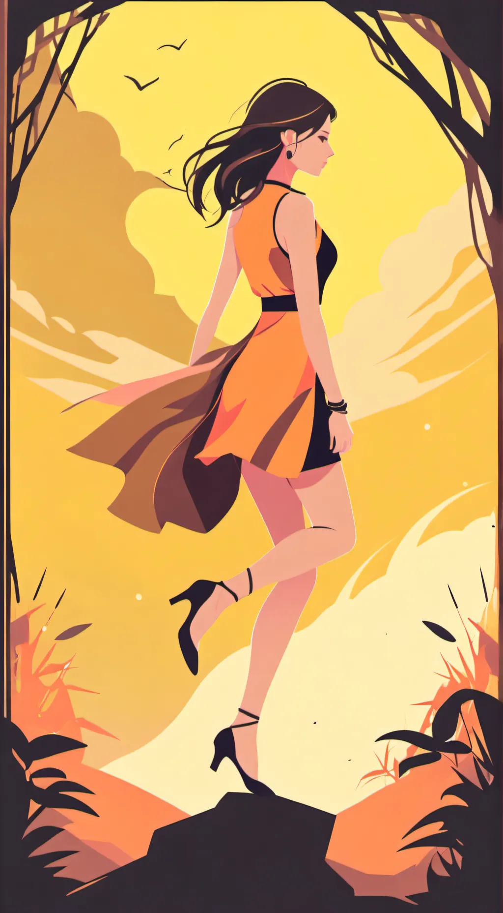 ai character: Cyn  background